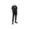 Emporio Armani SS23 Buchstabenlogo Print Rundhals Kurzarm T-Shirt Herren Oberteile Marineblau 6L1TD4-1JSAZ-920