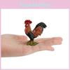 Kids Farm Animal Pvc Rooster Model Educational Decor For Cognitive Development