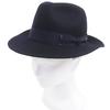 Great Borsalino Hat Felt Hat with Ribbon Navy Wool Mens 57 Used