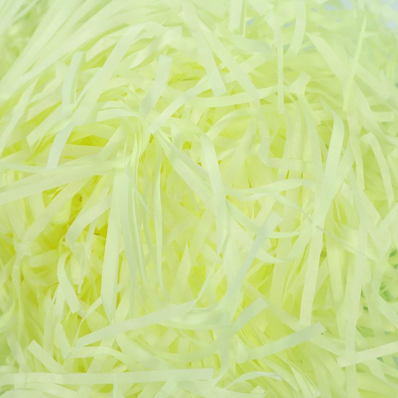 Raffia Papier Schnitzel Geschenkbox Füllmaterial - Glitzer Dekorative Konfetti für Partygeschenke