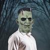 Masque de Frankenstein Astuce Tête effrayante en Latex pour Mascarade Jeu de Rôle Fête