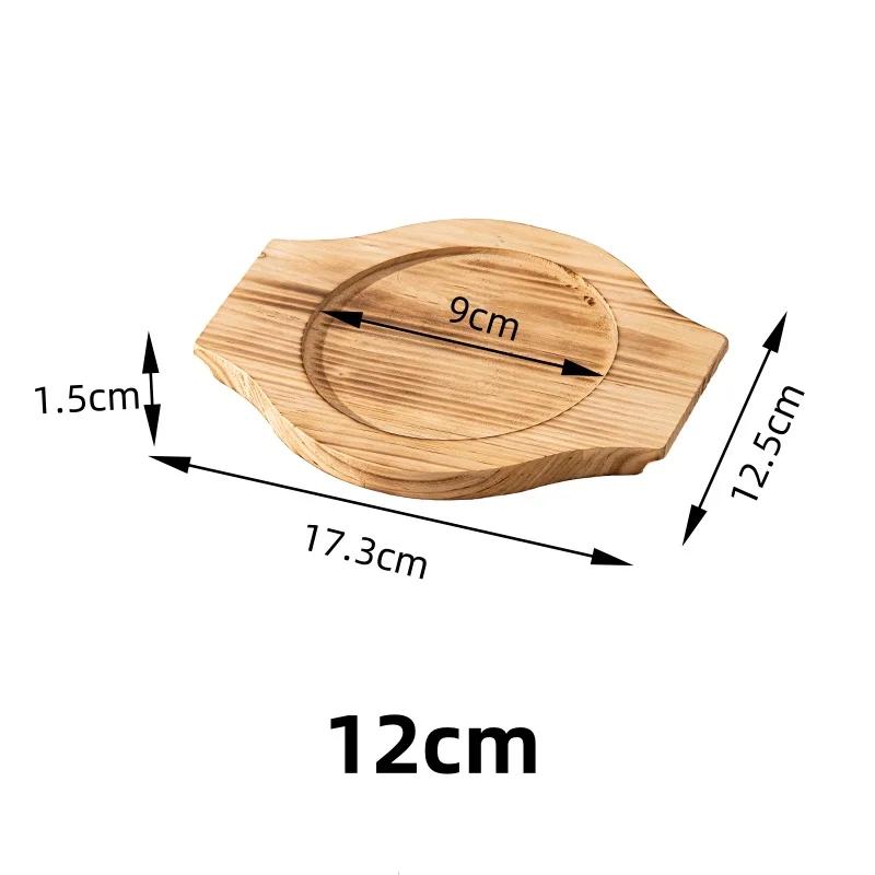 Wood Pot Holder Wooden Trivets Bowl Trivet Hot Stone pot Mat Korean Dolsot Plate Base Placemat Bibimbap Coaster Pan Dish board