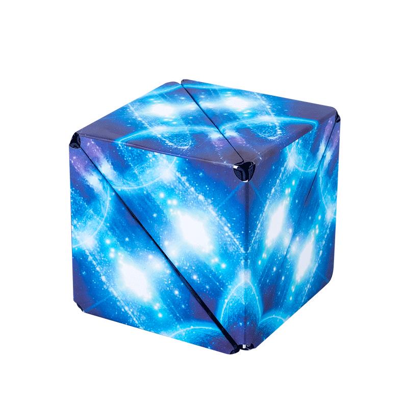 3D Magnetic Geometric Cube for Children's Cognitive Training
