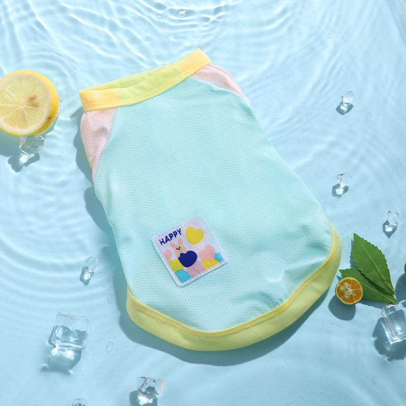 

Летний жилет для собак и кошек Тедди, бишона, померанского шпица, йоркширского терьера S: Chest 37cm [3-5 lbs]