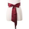Silk Ribbon Pure Color Dress Chiffon Super Scarf Lady Bow Belt Fajas Fajas Reductoras De Barriga Super Long Multi-function Belt