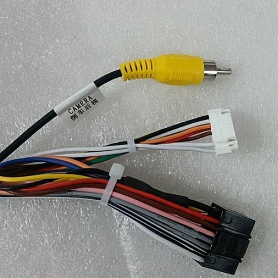 16pin Android Stereo Wiring Harness w/ Canbus For Peugeot 307 408 Citroen C4 C5