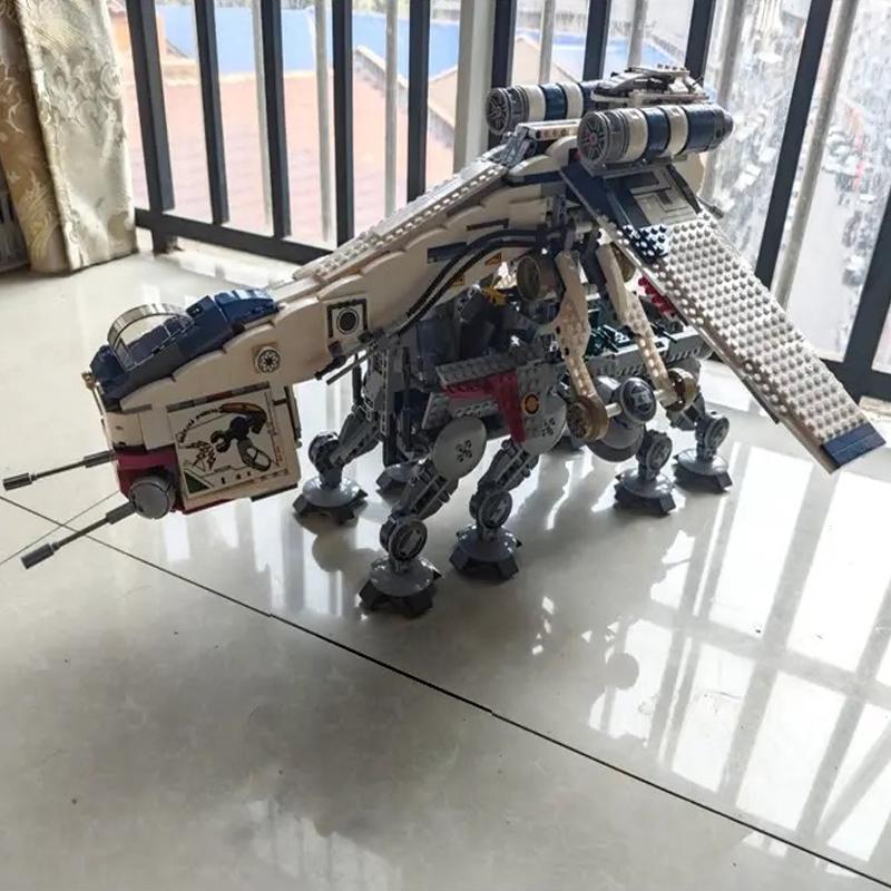 AT-OT Walker MOC Bausteine Herren Kinderspielzeug Modellbausätze Geschenk Lernspielzeug 1700 Stück