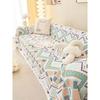 1PC Chenille Sofa Towel for Living Room French Style Home Decoration Sofa Cover Printing Couch Cover Tassel Edge Sofa Cushion