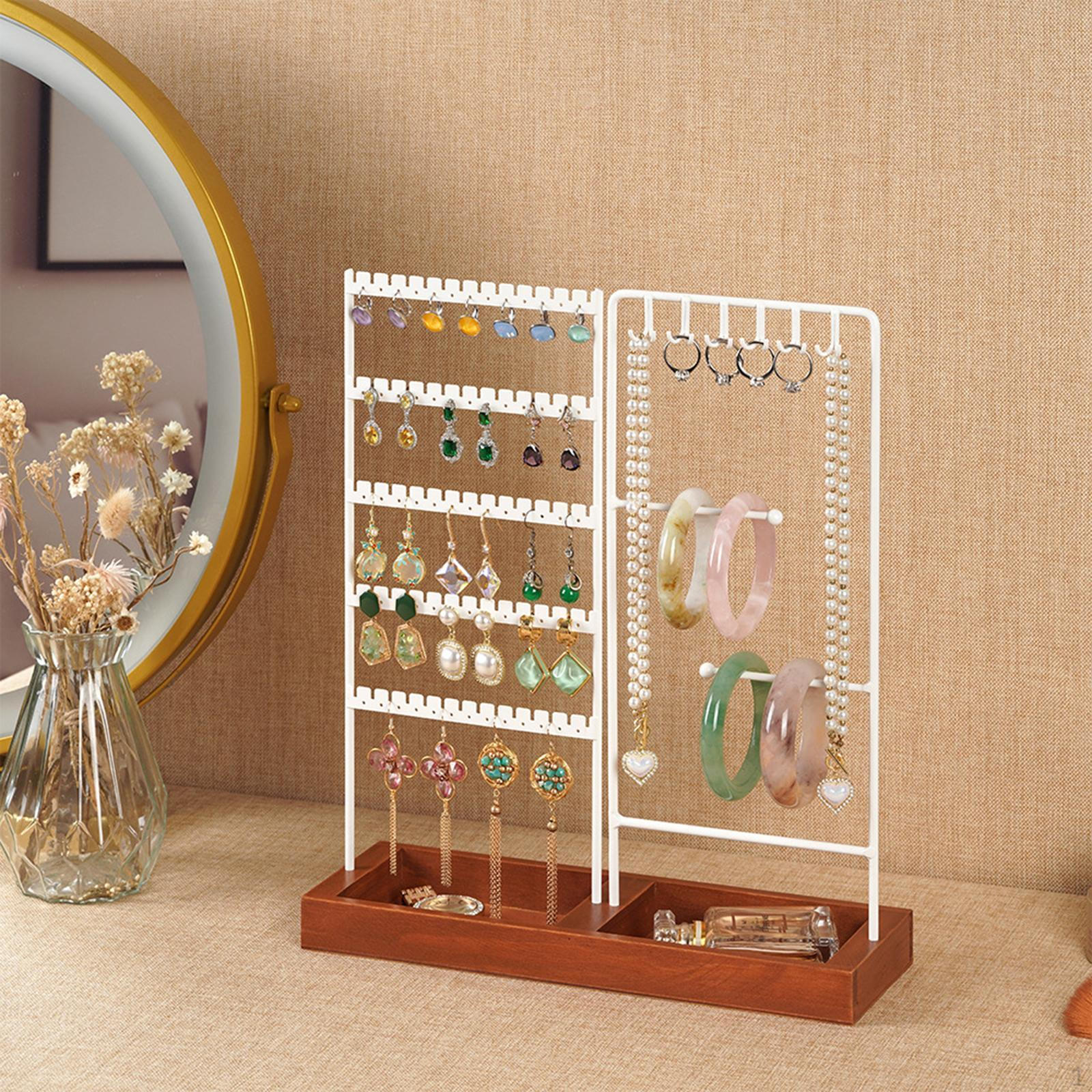 

Держатель для ювелирных изделий, органайзер для сережек, ожерелий, вешалка, дисплей