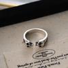 Skull Gothic Distinctive Ring For Women Stylishly Crafted In Copper With Size Adjustable