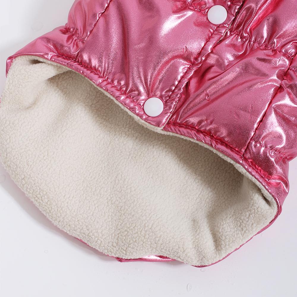 Winter Pet Clothes Cozy Waterproof Solid Kitten Vest Coat For Small Medium Cats Dogs Warm Fleece Costume With D-ring Sphynx Cat