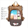 2025 Fashion Bow Women Backpacks Real Leather Daypacks For Ladies Anti-theft Wrinkled Cowhide School Bags With Bear Ornament