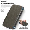 For Samsung Galaxy S24+ Magnetic Case RFID Blocking Card Holder Leather Phone Cover