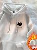 Men's Trendy Printed Hooded Sweatshirt - New Loose-Fit Autumn/Winter Hoodie