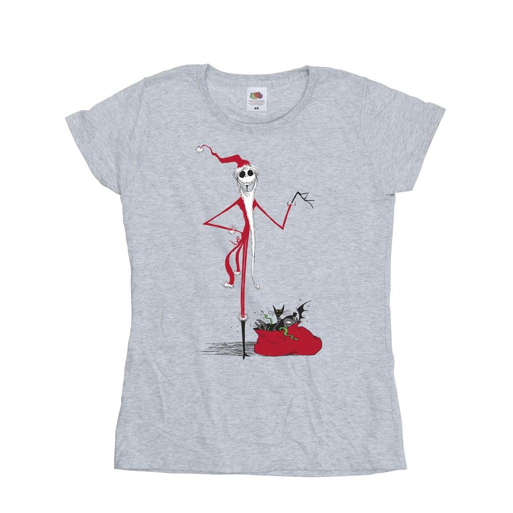 The Nightmare Before Christmas Womens/Ladies Christmas Presents Cotton T-Shirt