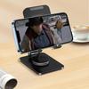 360° Rotating Mobile Phone Stand Desktop Vertical Folding Portable Painting Metal Mobile Phone Stand