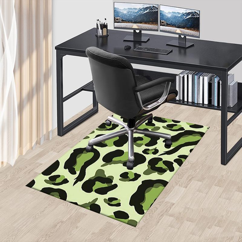 1PC Leopard print Extra Large Non Slip Floor carpet, Office, family, bedroom, Studio Large Area Rug Indoor Rugs, Vibrant Colors