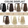 Ponytail Hair Extensions 14 Inch Curly Wavy Ponytail Hair Pieces For Women Girls Wrap Around Ponytail