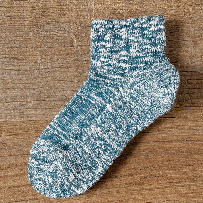 

Men s Thick Cotton Towel Socks for Autumn/Winter - Cold-Proof, Sweat-Absorbent, Extra Thick, Short Tube Style. One Size