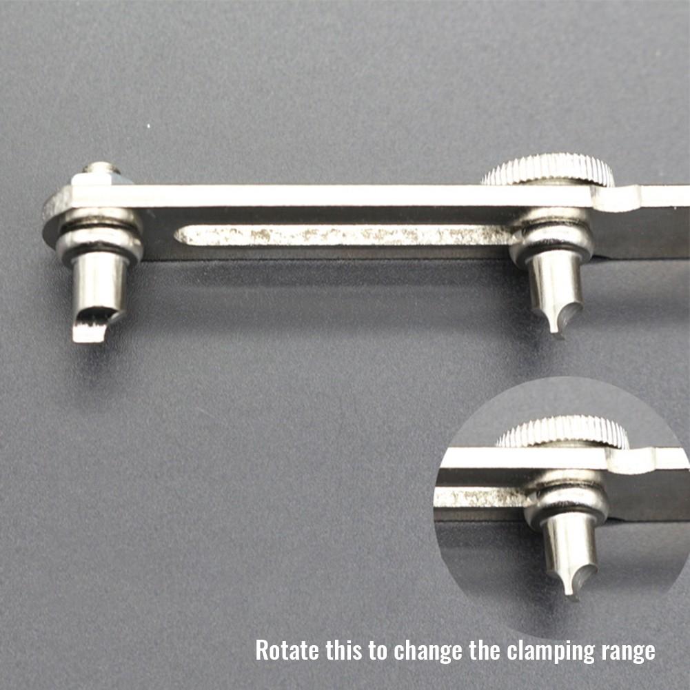 Werkzeug Gehäuserückdeckelöffner Deckelöffner Schraubenschlüssel Uhrenreparaturwerkzeug