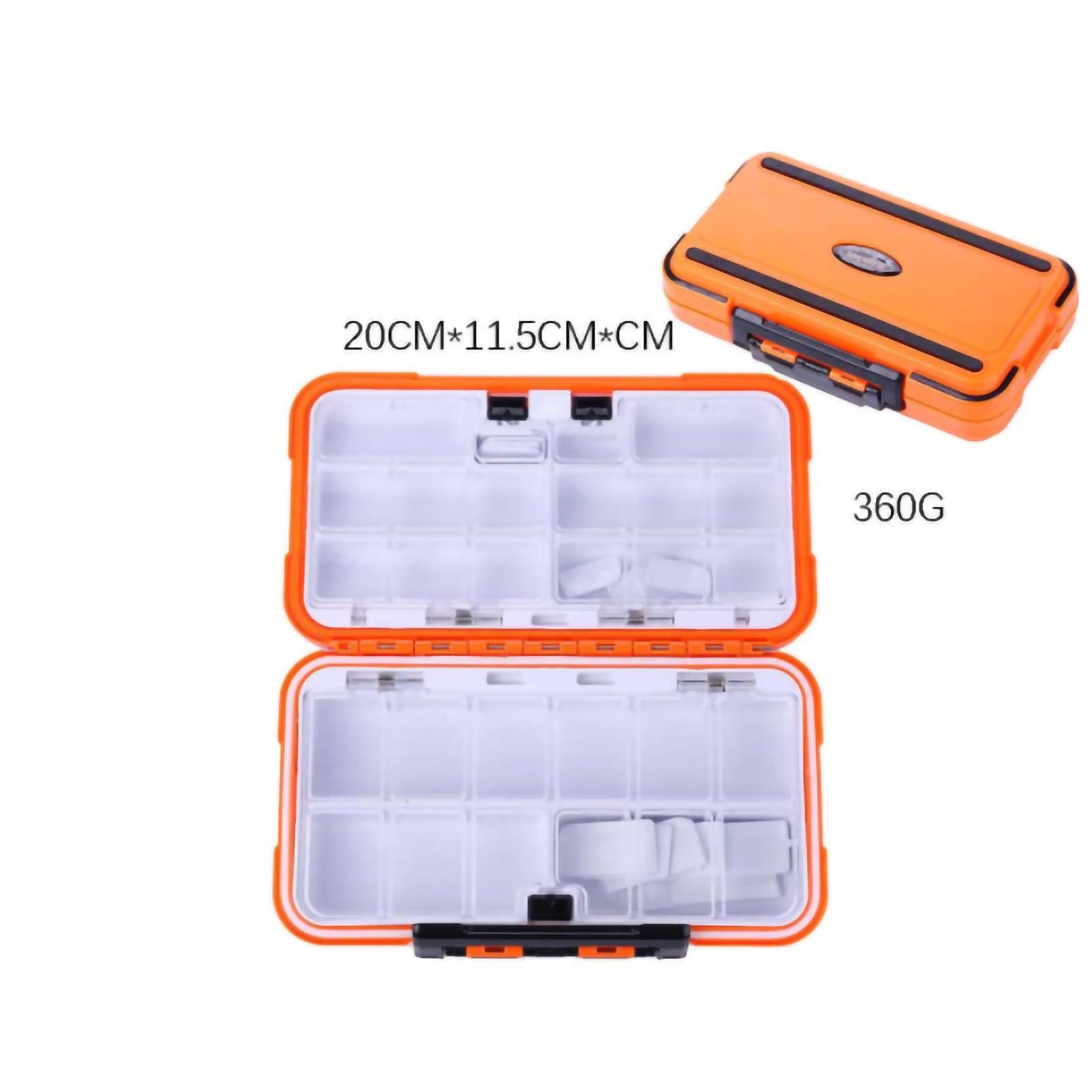 

Водонепроницаемый ящик для инструментов раскладушка, съемный пластиковый герметичный ящик для инструментов для рыболовных приманок и рыболовных снастей
