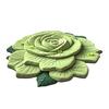 Diatomaceous Earth Bath Mat Non-Slip Absorbent Floor Mat Easy To Clean Quick-Drying Irregular Floral Design Entrance Rug