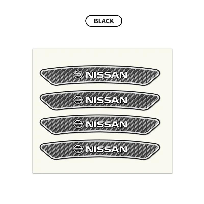 

4Pcs Car Wheel Hub Sticker Decorative Accessories For Nissan X-trail Qashqai Note Juke Sentra Patrol Navara Micra Leaf Almera