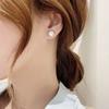 Cubic Zirconia Stud Earrings 1 Carat Diamond Look Earrings Elegant 360° Shiny Jewelry for Daily Wear Party Gift