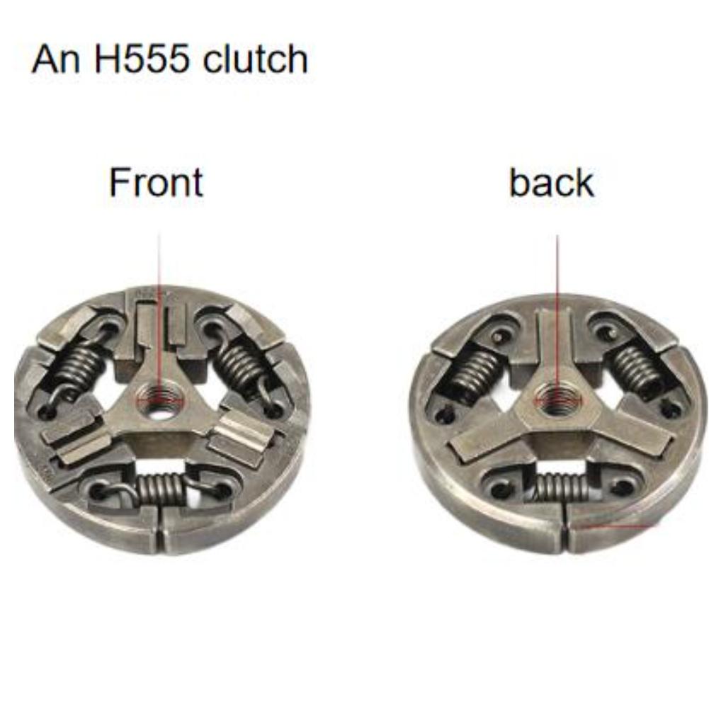 Clutch for 555 Chainsaw Compatible with 556 and 589809002 Clutch Drum Assembly High Wear Resistance 0.9cm Diameter 1.0cm Height