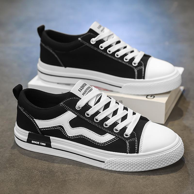 2025 Men Casual Platform Sneakes LaceUp Trainers Student Sneakes Mens Vulcanized Shoes Tennis Sneakers