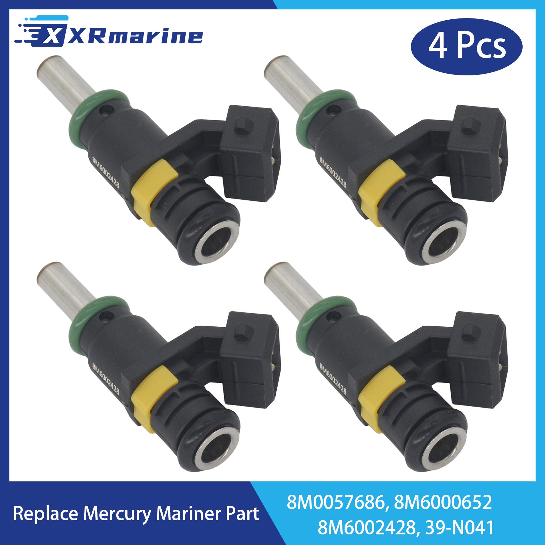 4 Pcs Fuel Injectors 8 Holes