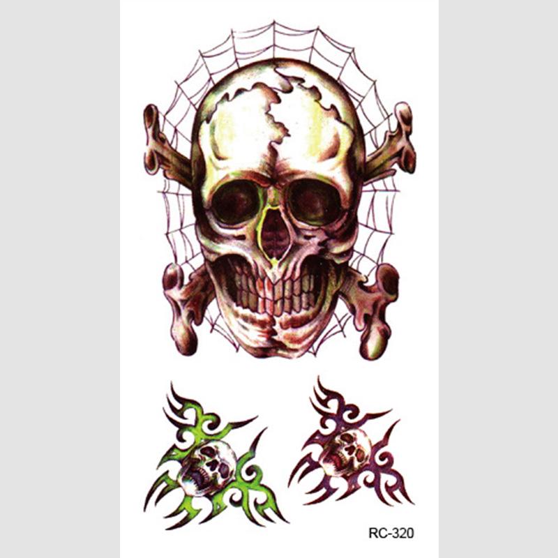 Halloween Temporary Horror Surgery Wound Scar Tattoo Stickers