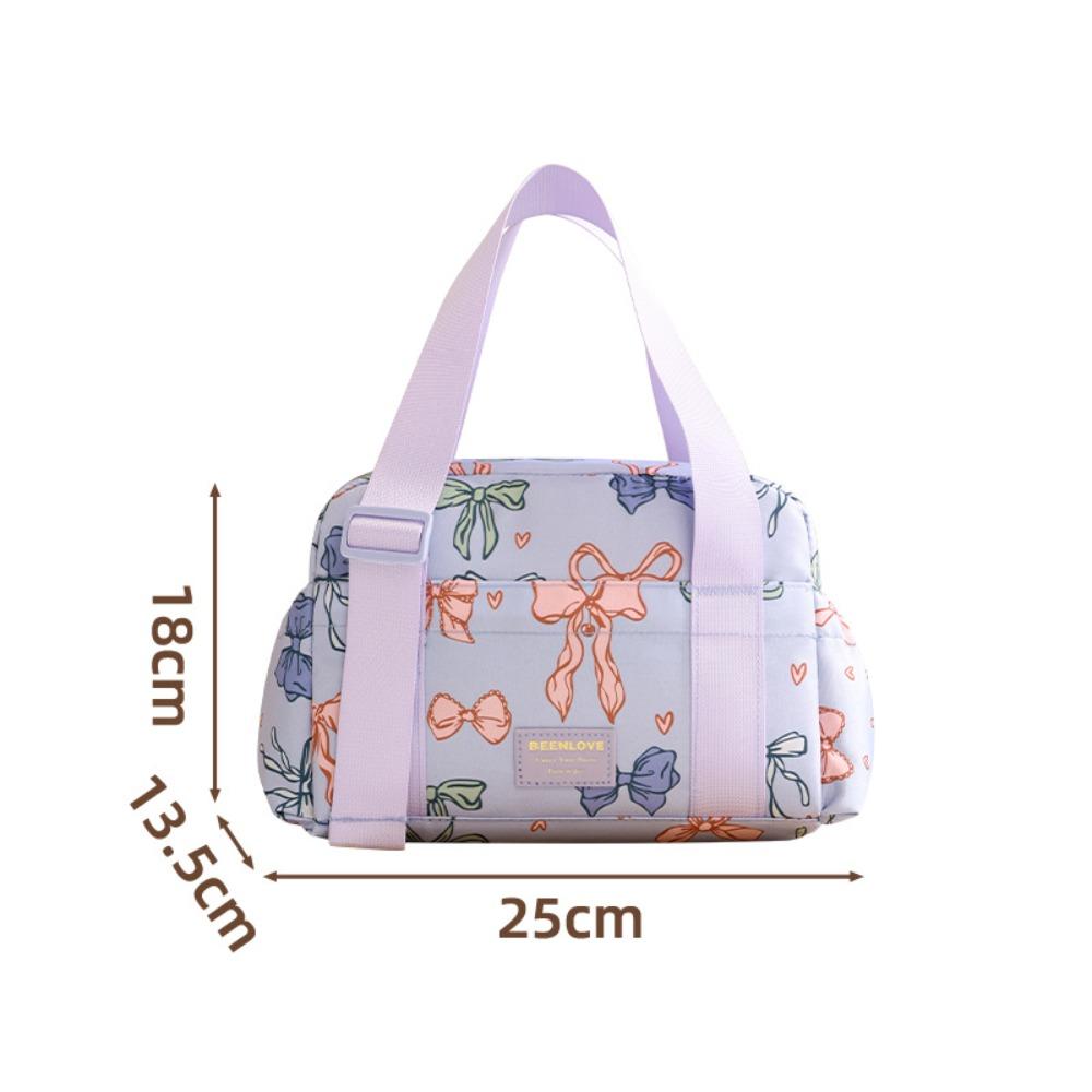 Portable Thickened Winter Lunch Bag Waterproof Durable Lunch Box Large Capacity Keep Warm Insulated Thermal Bag Unisex