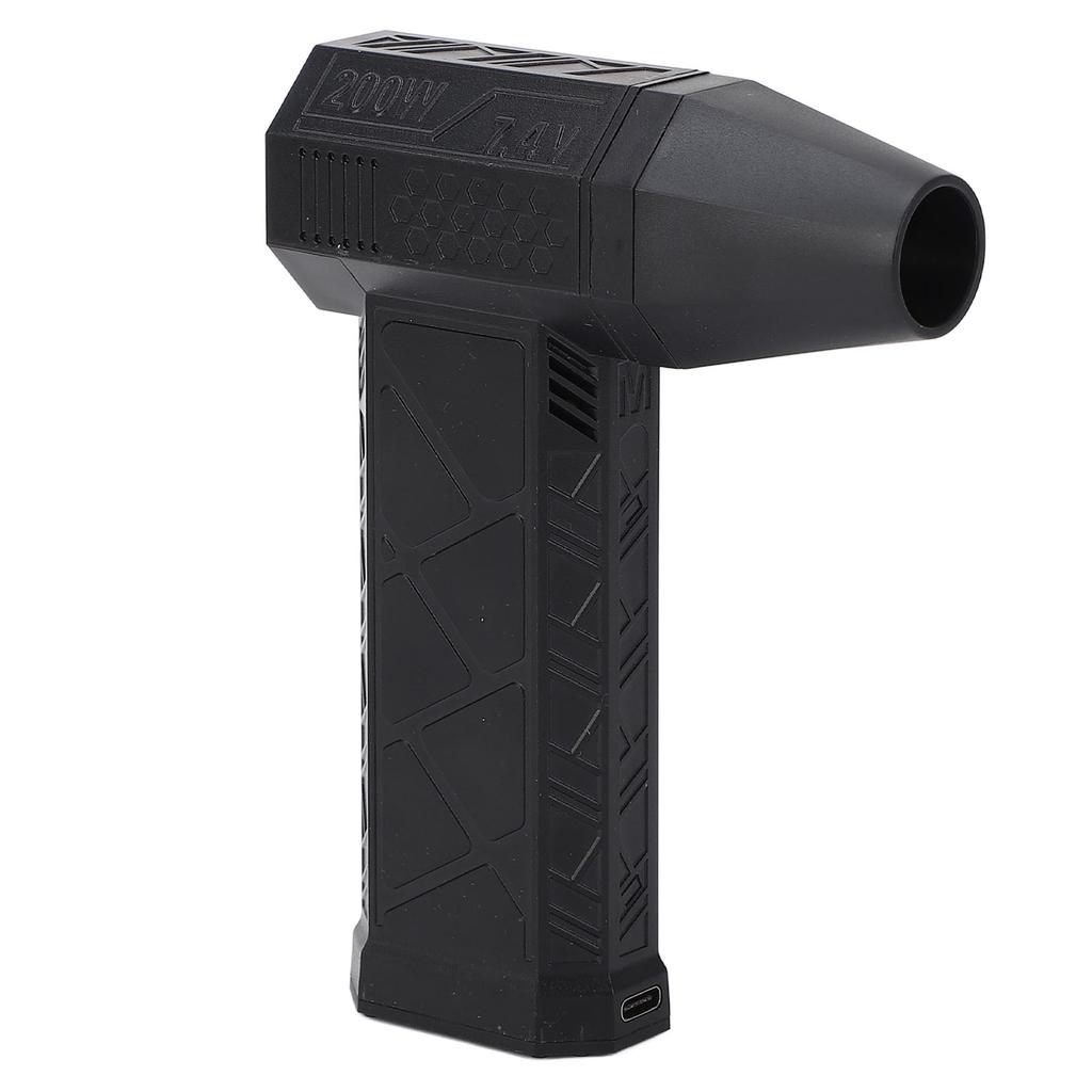 Electric Duster 200W 130000RPM High Speed Fan Handheld Dry Blower Dust Clner for Keyboard Camera