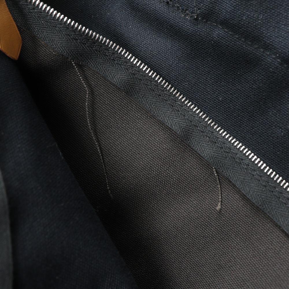 Hermes Fourre ToutMM Handbag Tote Bag Black Cotton Unisex Used