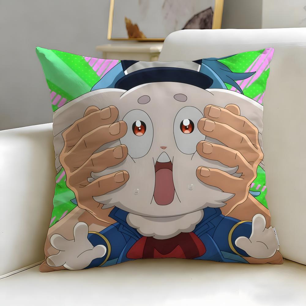 Action Anime ShangriLa Frontier Kissenbezug Weich Leicht zu Waschen Kissenhülle Vielseitig für Sofa Bett Reise und Büro