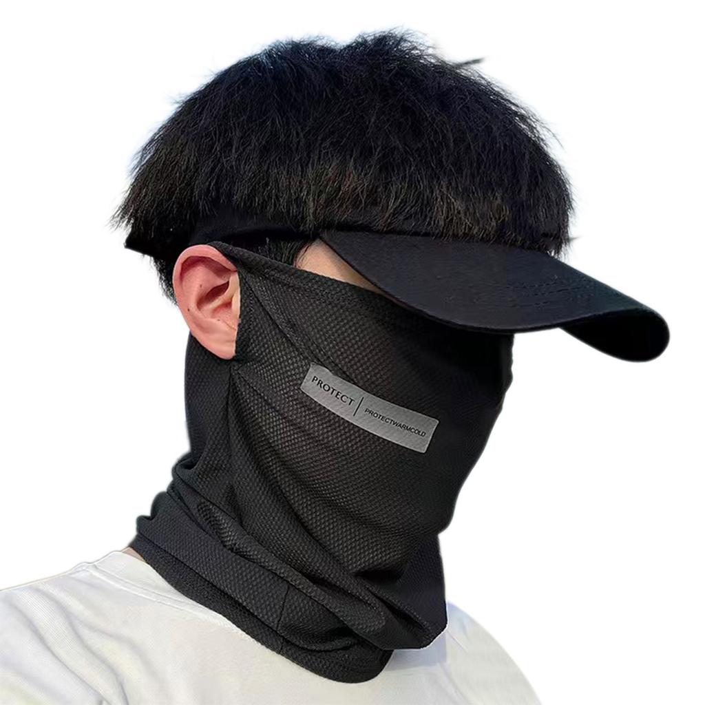UV Protection Face Mask Ice Sleeve Breathable Sun Protection Neck Cover Face Cover Scarf for Summer Outsides Hiking Accessories