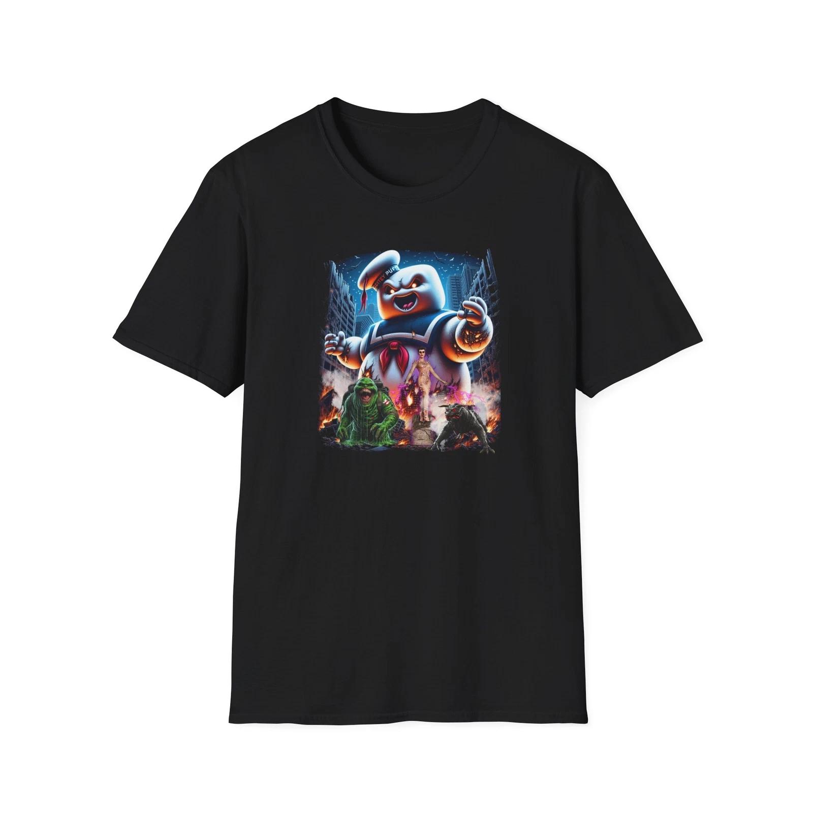 Ghostbusters Villains T-Shirt – Classic Movie Monsters Graphic Tee XL