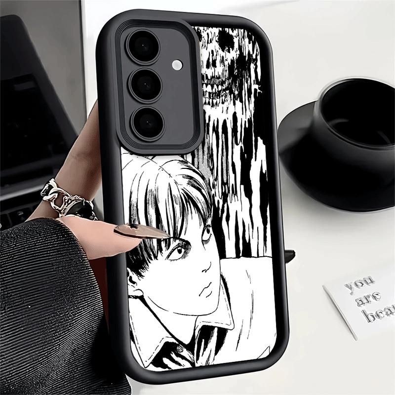 Phone Case for Samsung Galaxy A17 A16 A15 A14 A13 Japanese Horror Anime A56 A36 A26 A55 A35 A25 A54 A34 A24 A53 A33 A23 A07 A06