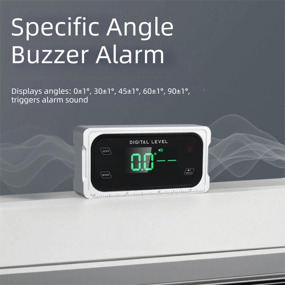 4 X 90° Level Angle Gauge Digital Display Angle Finder Universal Inclinometer Box  Construction