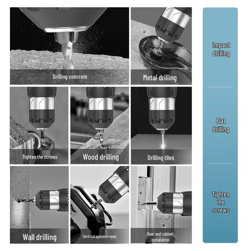 Allies Multifunktionales Kabelloses Heimwerkzeug-Set