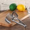 Potato Slicer Handy Extensive Use Food Grade Kitchen Fruit Tomato Clip Holder for Home