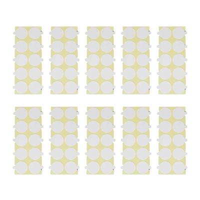 Double-Sided Stickers Round Adhesive Dots for Wax Seal 10Sheets (100pcs) Improve DIY Project Craft Adhesive Waxing