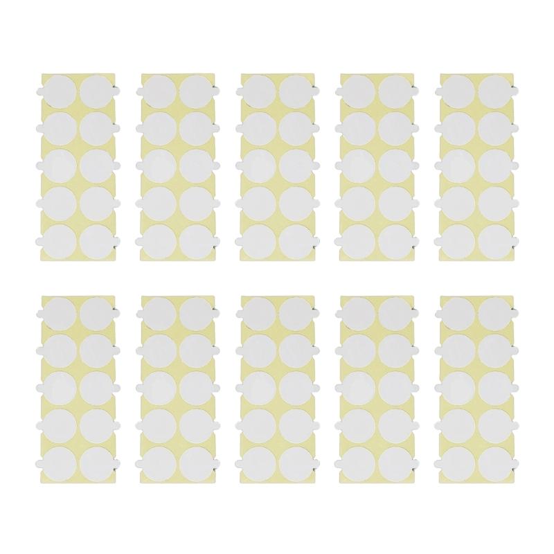 Double-Sided Stickers Round Adhesive Dots for Wax Seal 10Sheets (100pcs) Improve DIY Project Craft Adhesive Waxing