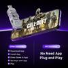 GAMWING M9 5-in-1 Wired + Bluetooth-compatible Dual Mode Mobile Game Converter with Keyboard and Mouse Set