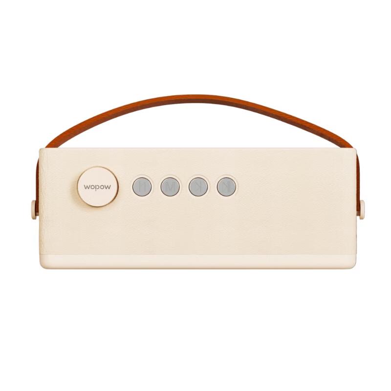 WOPOW Portable Bluetooth 5.3 Lyric Speaker with Dual Microphones (CN version)