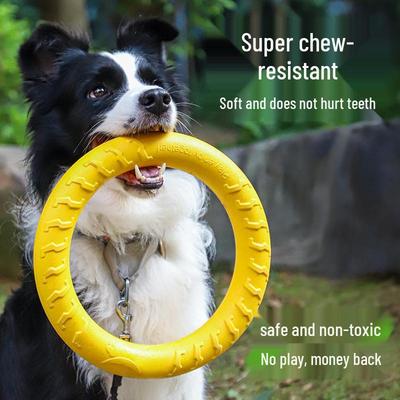 EVA Beißfestes Hundefrisbee & Beißring für Große Hunde