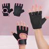 Mănuși de haltere Femei Bărbați Mănuși de fitness pentru gimnastică, cu jumătate de deget, respirabile, anti-alunecare, cu gel pentru antrenament pentru culturism, gantere, mănuși