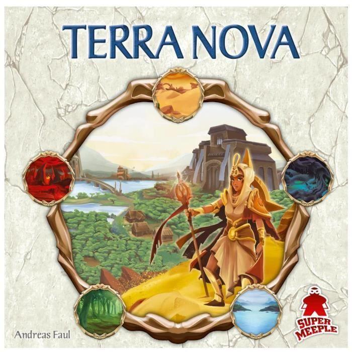 Jeu De Société Terra Nova - Terra Nova - Version Simplifiée De Terra Mystica - 12 Ans Et Plus - 2 À 4 Joueurs