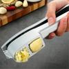 2 in 1 Multifunctional Garlic Slicer Zinc Alloy Manual Kitchen Gadget and Accessories Gadgets for Home
